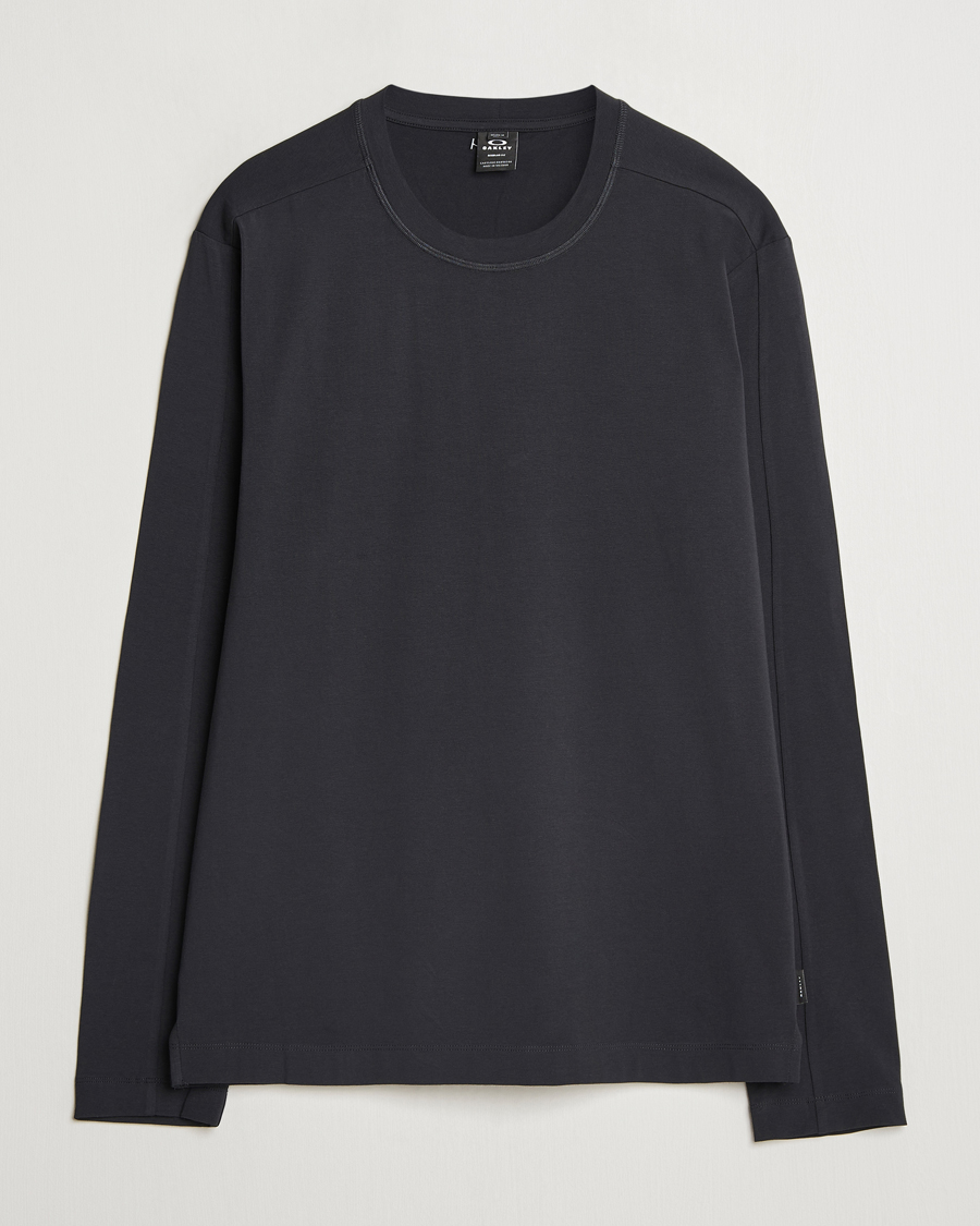 Herren | T-Shirts | Oakley | All Day Long Sleeve T-Shirt Blackout