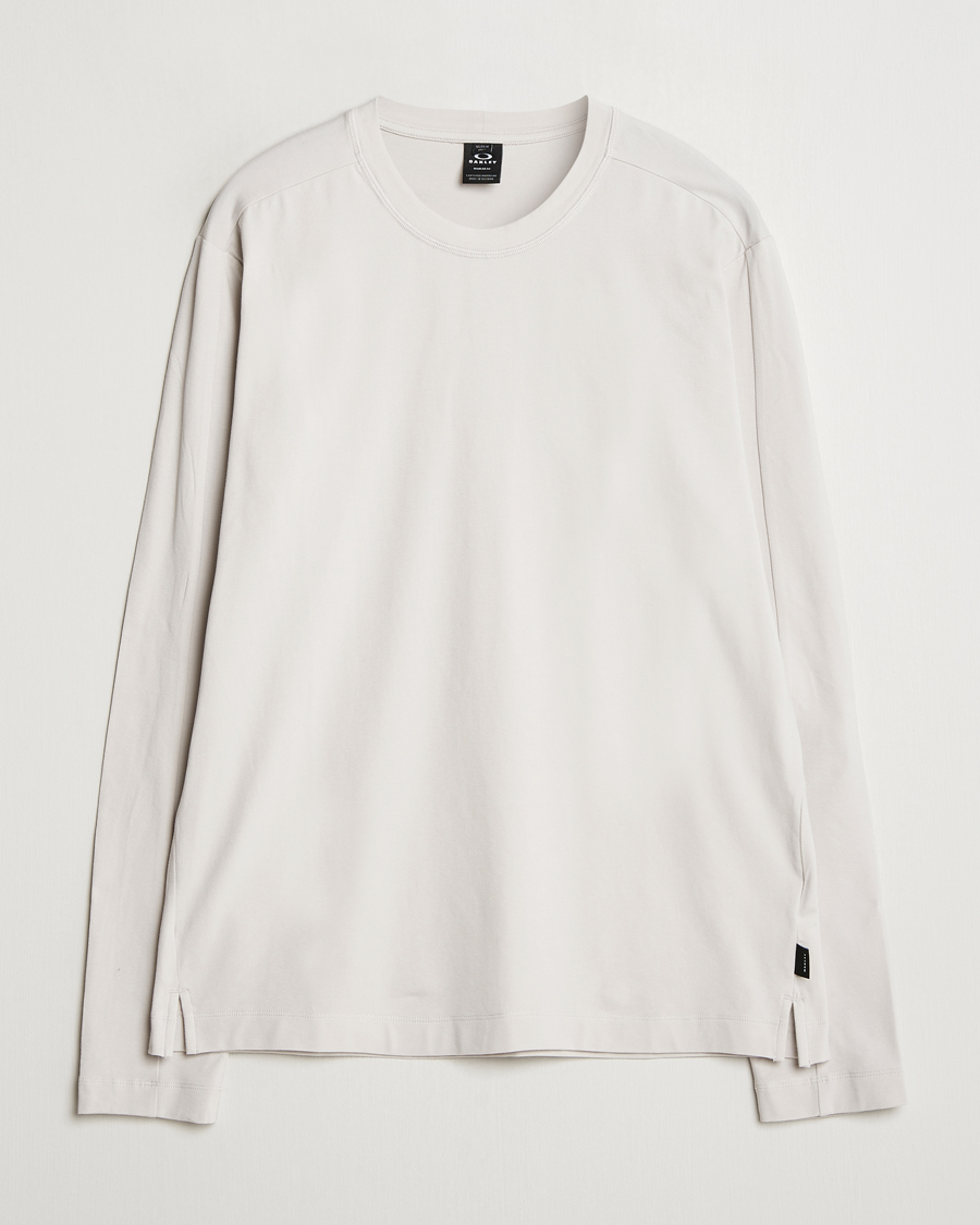 Herren | T-Shirts | Oakley | All Day Long Sleeve T-Shirt Lunar Rock