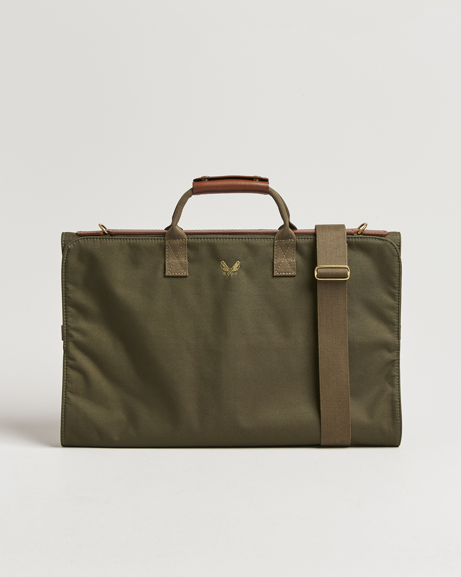 Herren | Taschen | Bennett Winch | Nylon Trifold Suit Carrier Olive