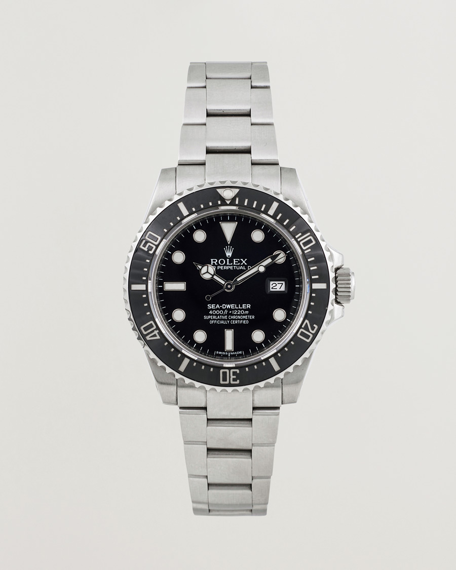 Herren | Rolex Pre-Owned Sea-Dweller 4000 116600 Silver | Rolex Pre-Owned | Sea-Dweller 4000 116600 Silver