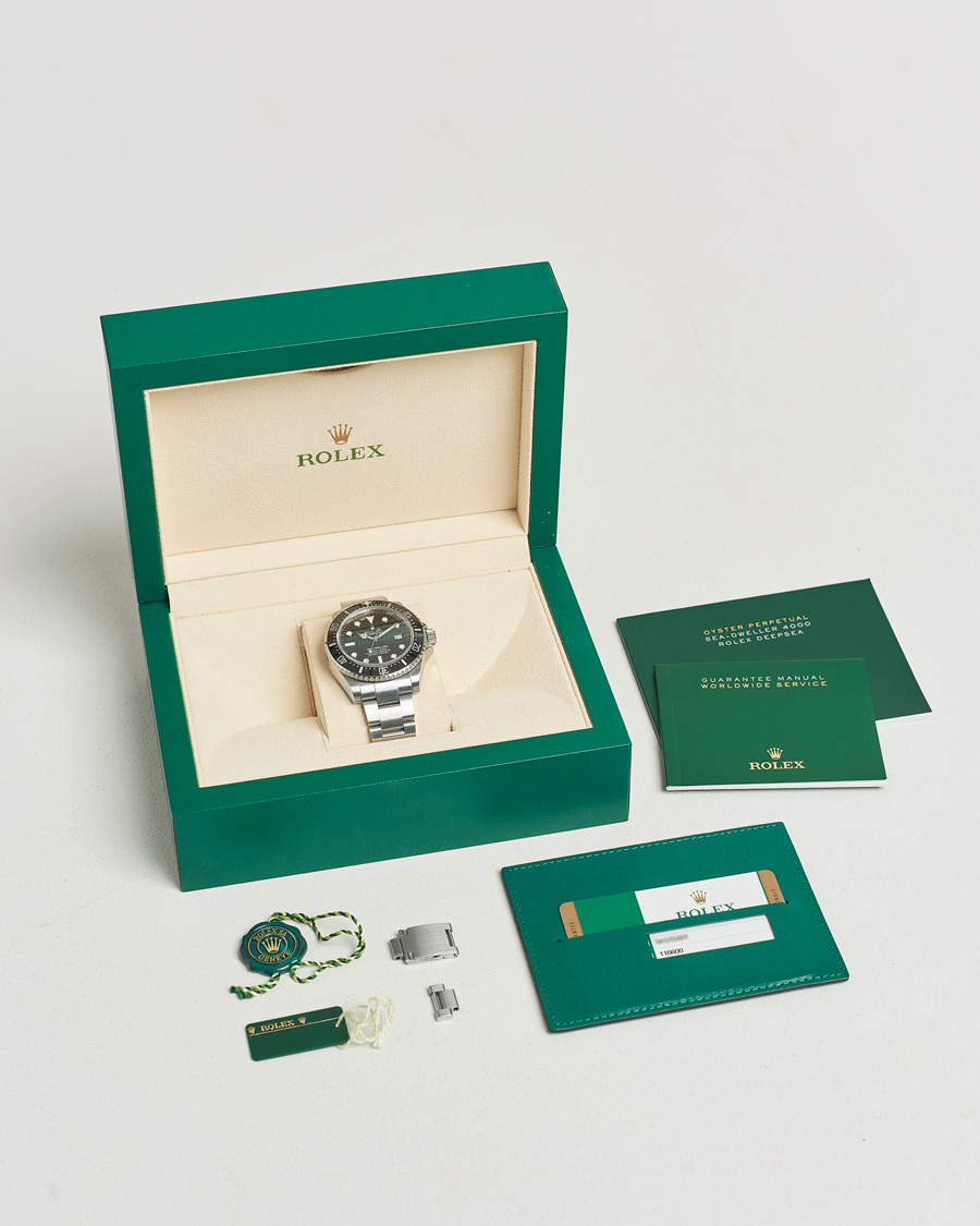 Herren | Rolex Pre-Owned Sea-Dweller 4000 116600 Silver | Rolex Pre-Owned | Sea-Dweller 4000 116600 Silver