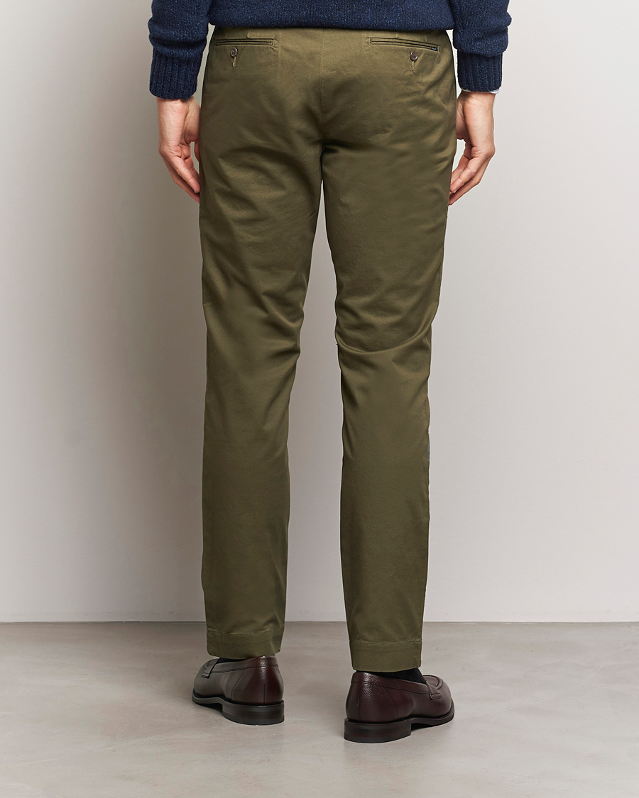 Herren | Hosen | Polo Ralph Lauren | Hudson Slim Fit Stretch Chinos Canopy Olive