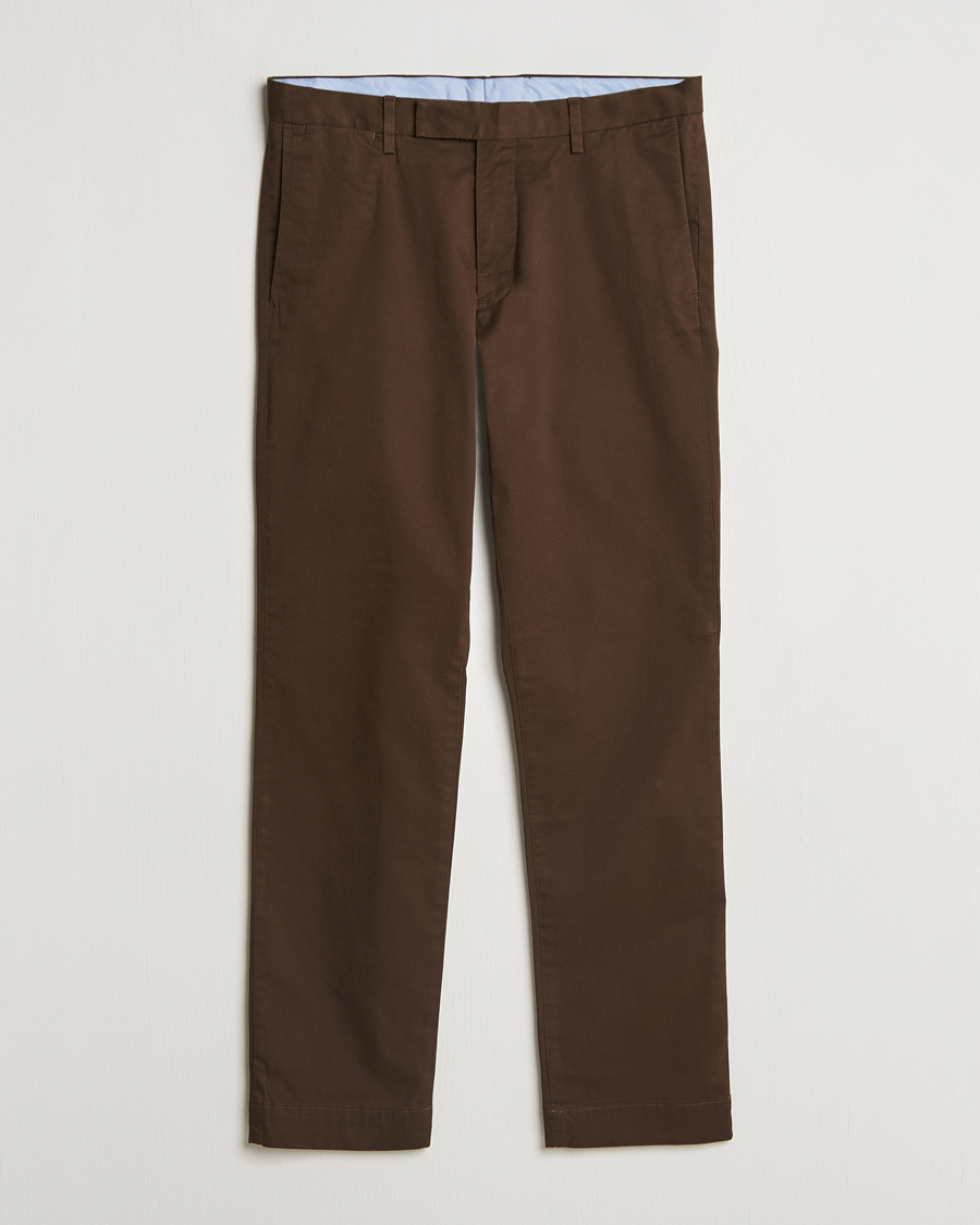 Herren | Hosen | Polo Ralph Lauren | Slim Fit Stretch Chinos Dark Brown