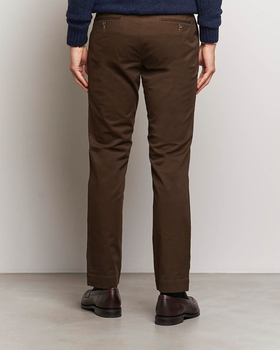 Herren | Hosen | Polo Ralph Lauren | Slim Fit Stretch Chinos Dark Brown