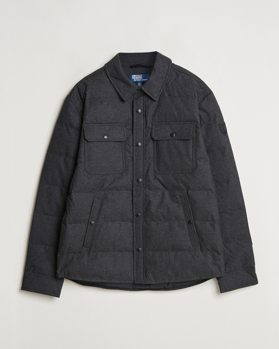 Herren | Jacken | Polo Ralph Lauren | Lewis Quilted Insulated Shirt Jacket Dark Charcoal