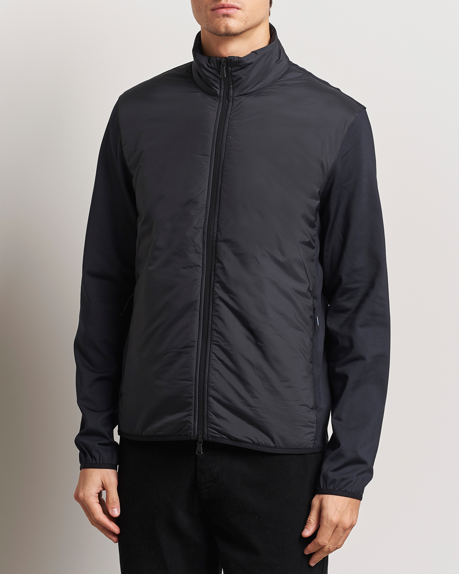 Herren | Jacken | J.Lindeberg | Davida Hybrid Jacket Black