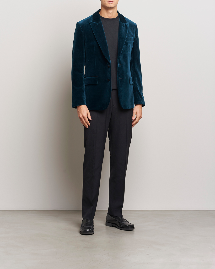 Herren | Sakkos | J.Lindeberg | Lenny Velvet Blazer Key Largo