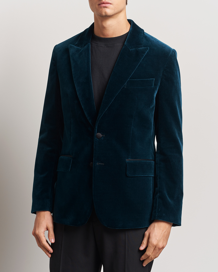 Herren | Sakkos | J.Lindeberg | Lenny Velvet Blazer Key Largo