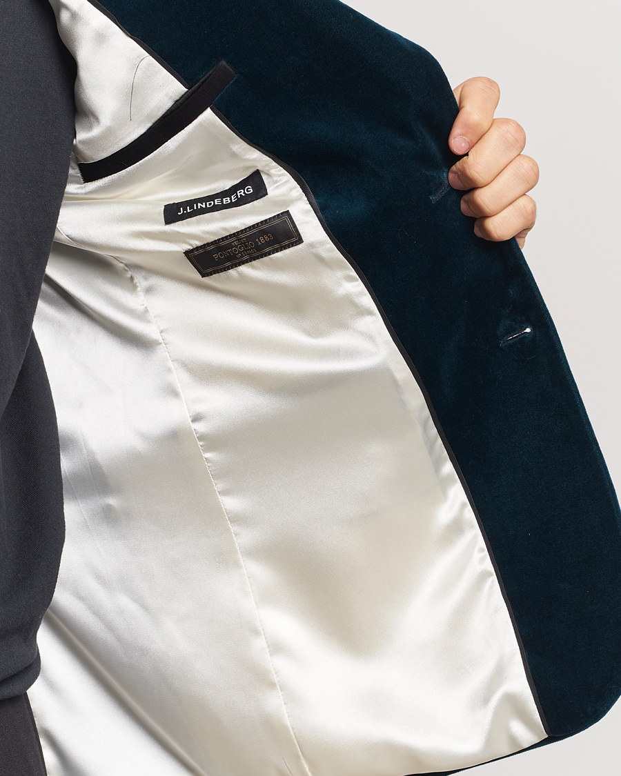Herren | Sakkos | J.Lindeberg | Lenny Velvet Blazer Key Largo