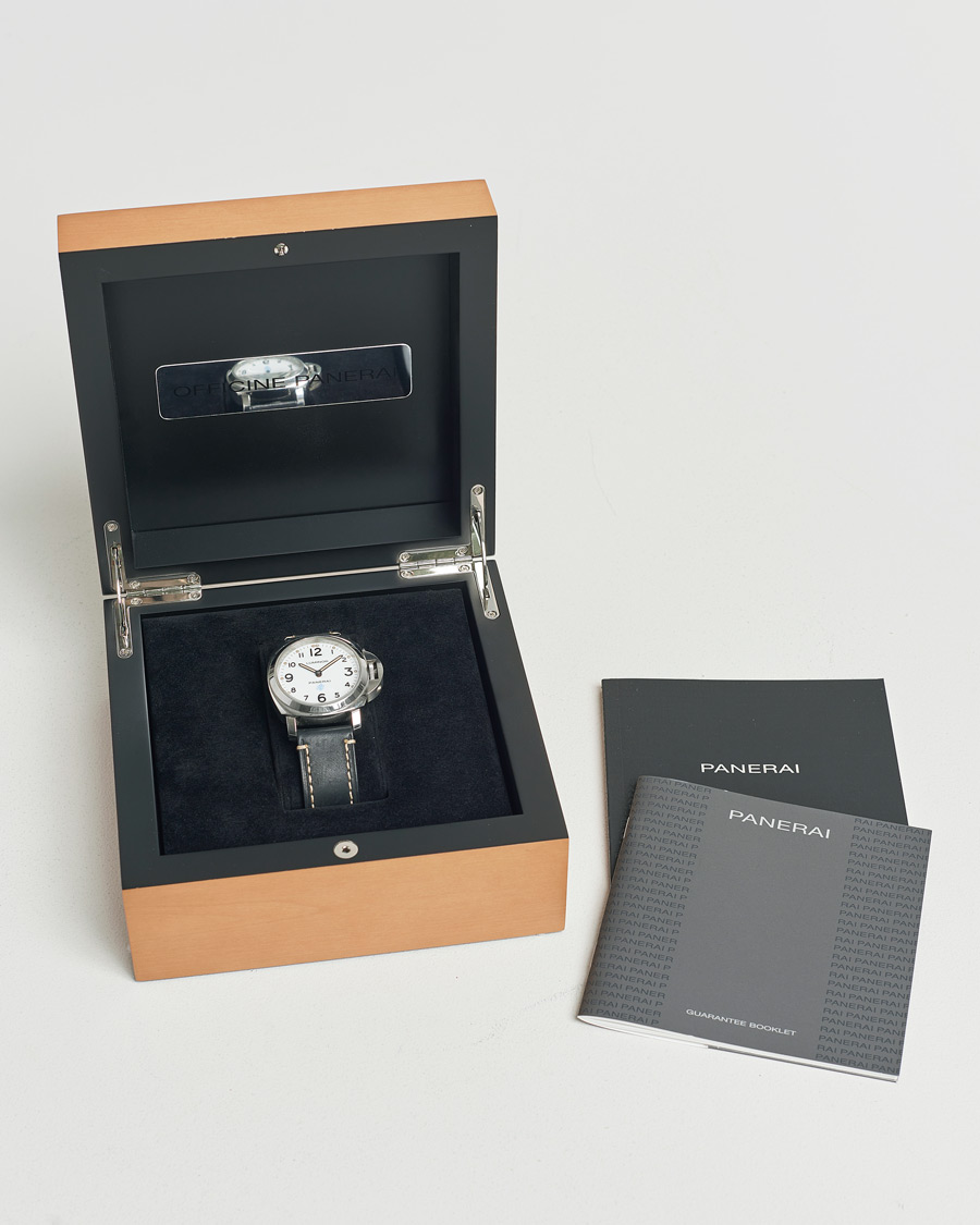 Herren | Panerai Pre-Owned Luminor Base Logo Silver | Panerai Pre-Owned | Luminor Base Logo Silver