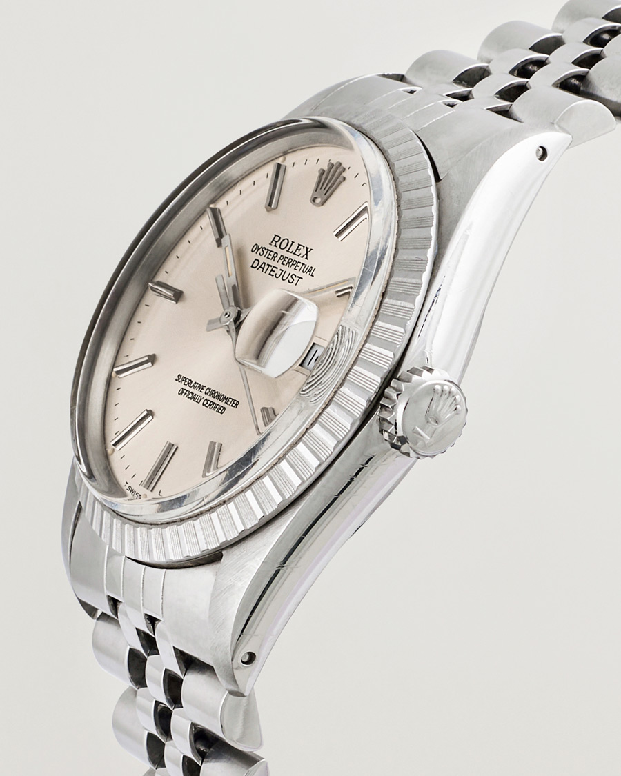 Herren | Rolex Pre-Owned Datejust 16030 Silver | Rolex Pre-Owned | Datejust 16030 Silver