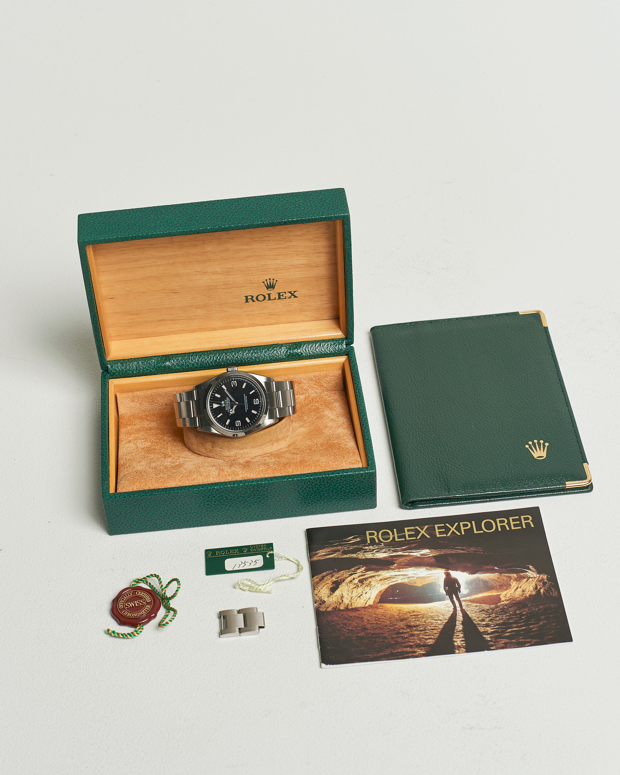 Herren | Rolex Pre-Owned Explorer 114270 Silver | Rolex Pre-Owned | Explorer 114270 Silver