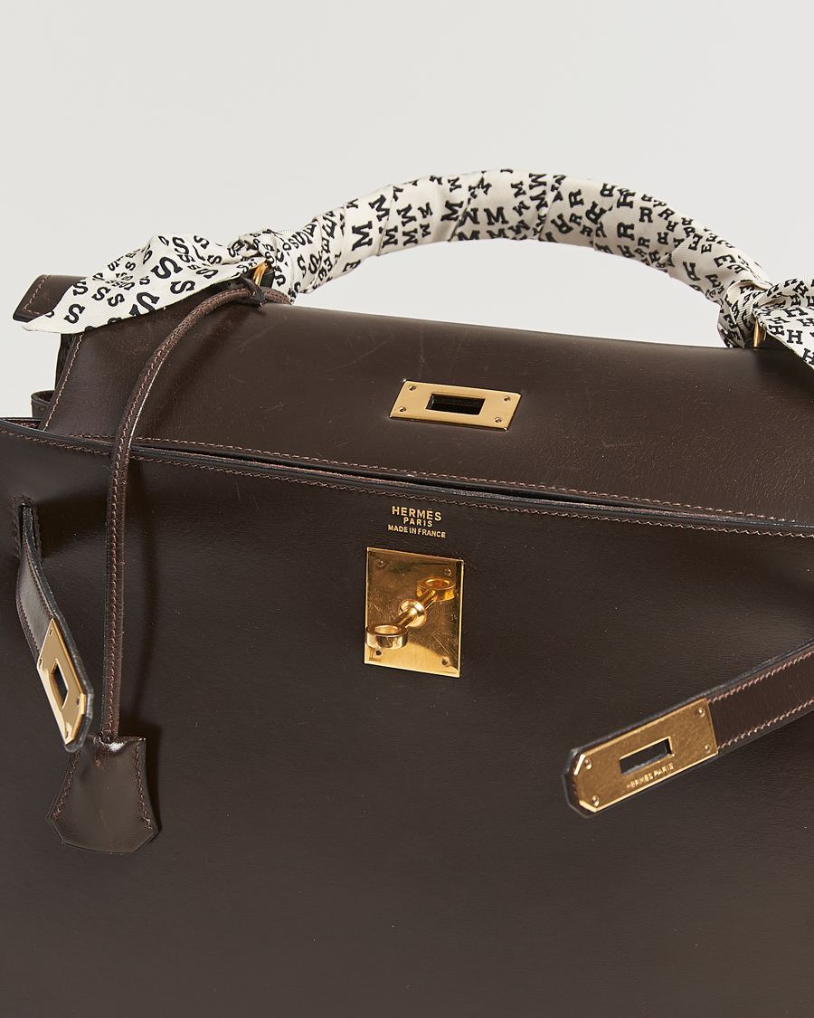 Herren | Hermès Pre-Owned Kelly 32 Handbag Brown | Hermès Pre-Owned | Kelly 32 Handbag Brown
