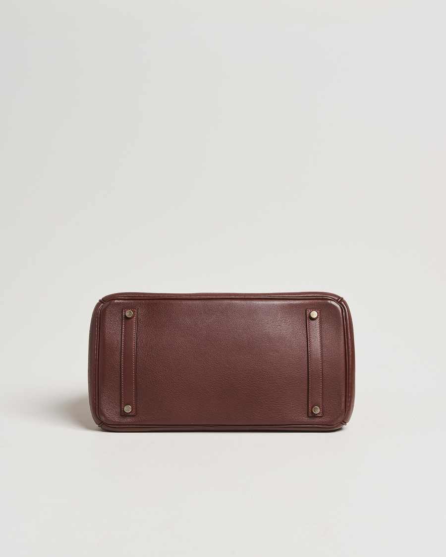 Herren | Hermès Pre-Owned Birkin 35 Taurillon Clemence Handbag Havana | Hermès Pre-Owned | Birkin 35 Taurillon Clemence Handbag Havana