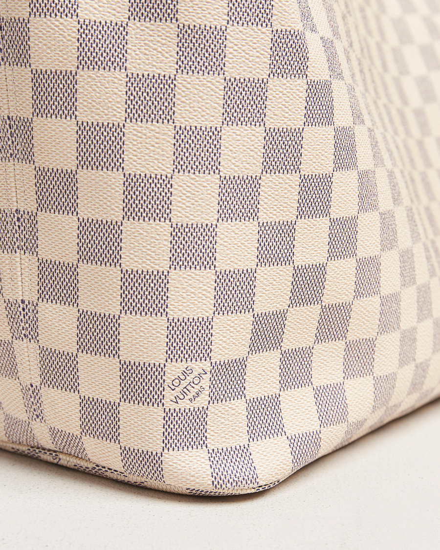 Herren | Louis Vuitton Pre-Owned Neverfull MM Totebag Damier Azur | Louis Vuitton Pre-Owned | Neverfull MM Totebag Damier Azur