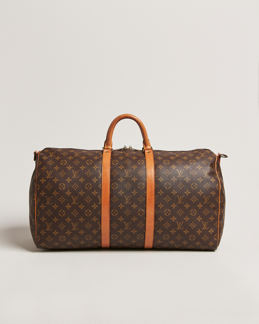 Herren | Louis Vuitton Pre-Owned Keepall Bandoulière 55 Monogram | Louis Vuitton Pre-Owned | Keepall Bandoulière 55 Monogram