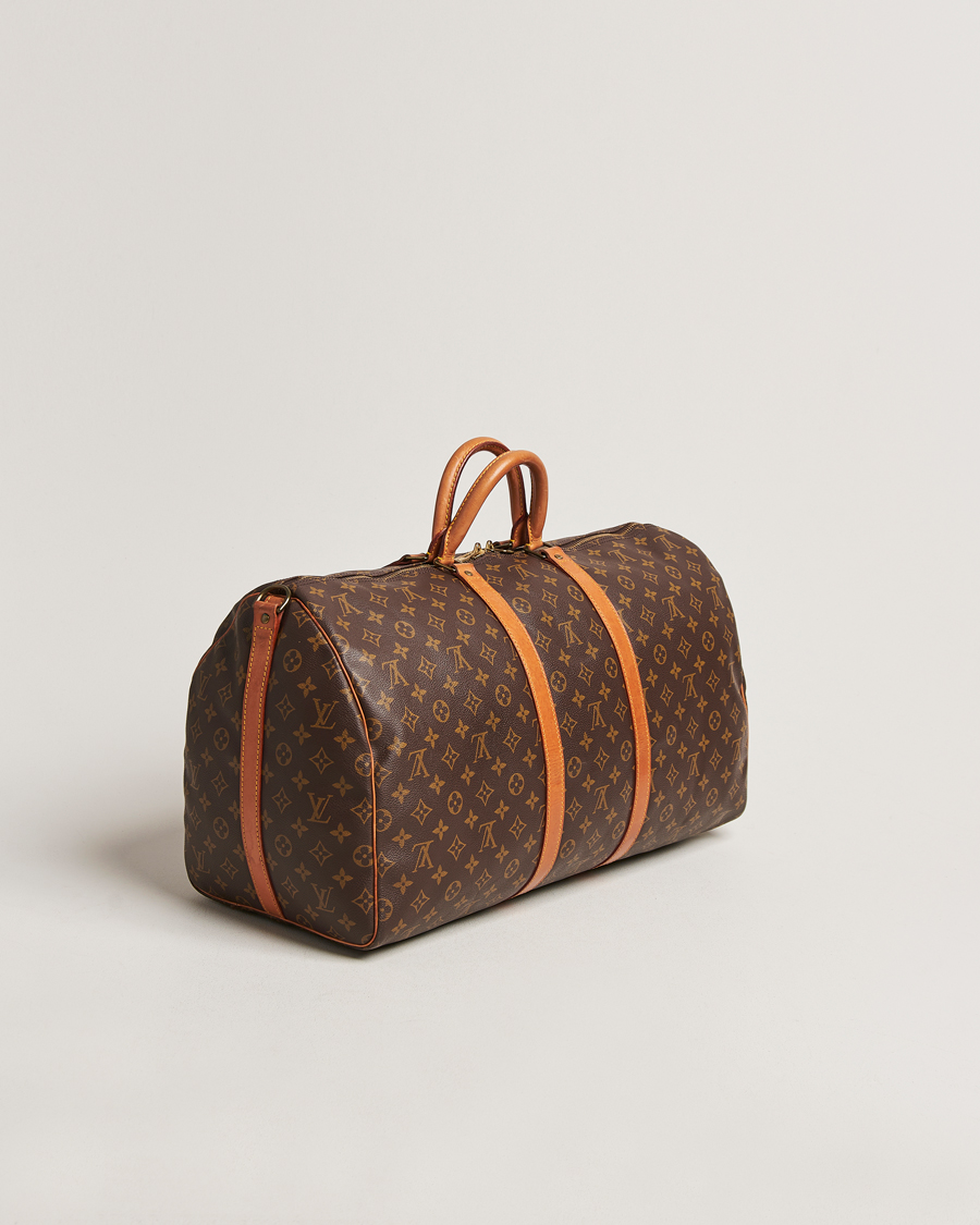 Herren | Louis Vuitton Pre-Owned Keepall Bandoulière 55 Monogram | Louis Vuitton Pre-Owned | Keepall Bandoulière 55 Monogram