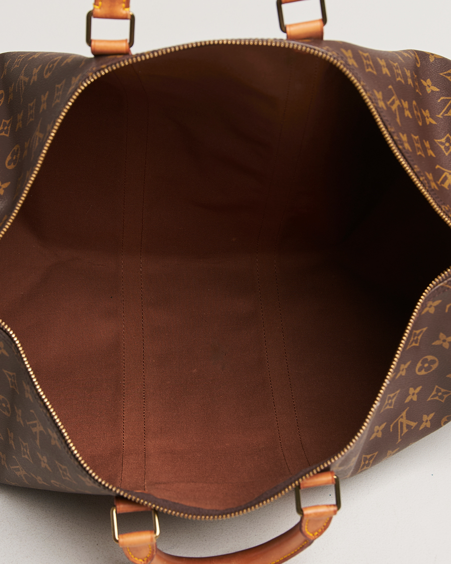 Herren | Louis Vuitton Pre-Owned Keepall Bandoulière 55 Monogram | Louis Vuitton Pre-Owned | Keepall Bandoulière 55 Monogram
