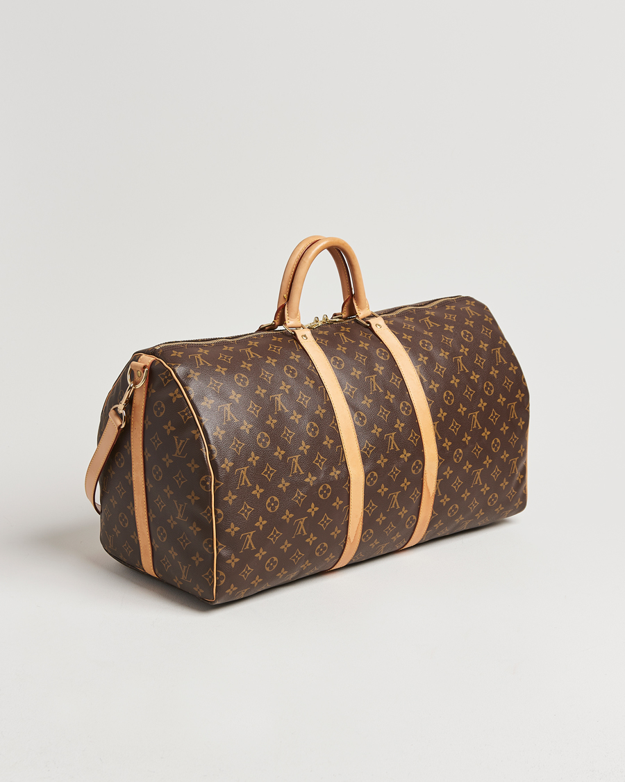 Herren | Louis Vuitton Pre-Owned Keepall Bandoulière 55 Monogram | Louis Vuitton Pre-Owned | Keepall Bandoulière 55 Monogram