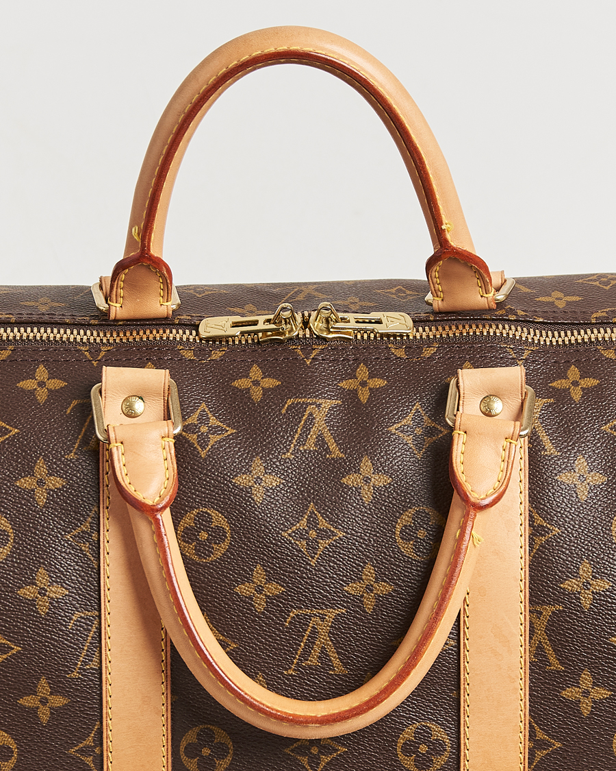 Herren | Louis Vuitton Pre-Owned Keepall Bandoulière 55 Monogram | Louis Vuitton Pre-Owned | Keepall Bandoulière 55 Monogram