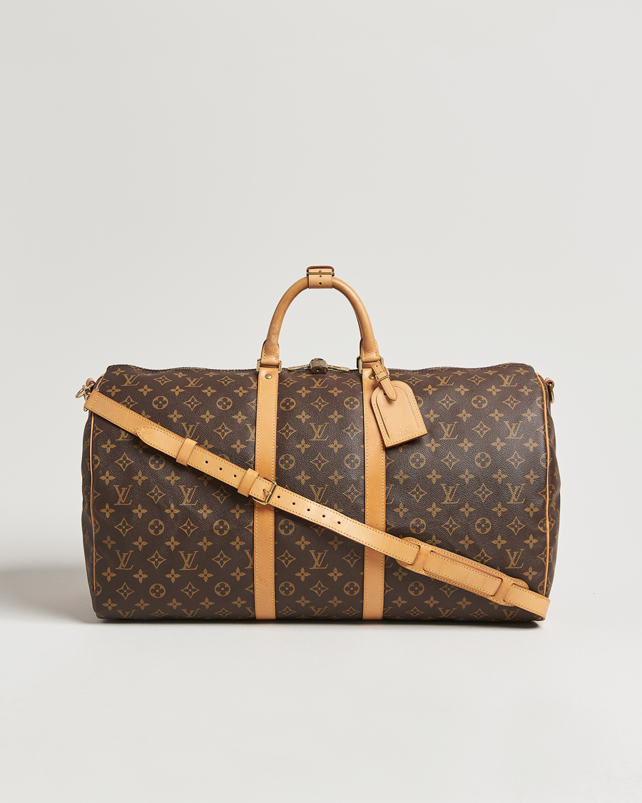Herren | Louis Vuitton Pre-Owned Keepall Bandoulière 55 Monogram | Louis Vuitton Pre-Owned | Keepall Bandoulière 55 Monogram
