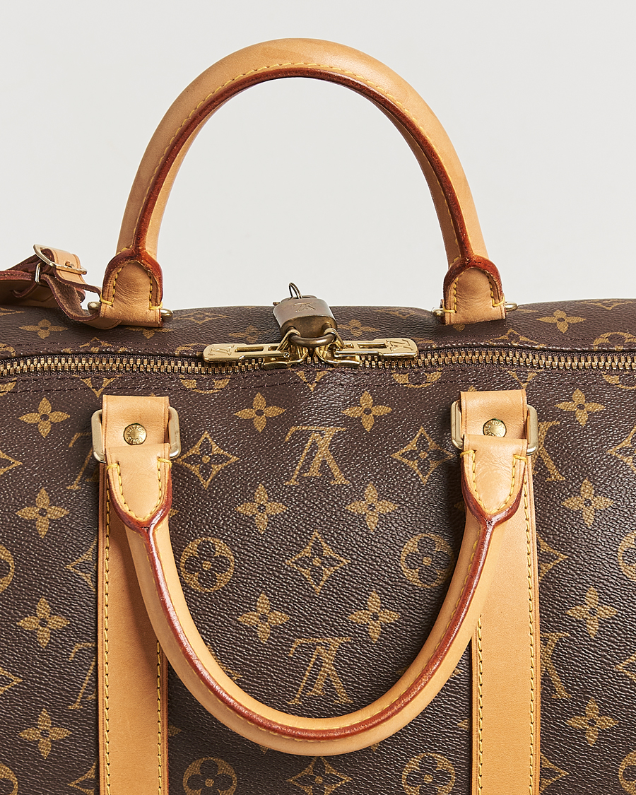 Herren | Louis Vuitton Pre-Owned Keepall Bandoulière 55 Monogram | Louis Vuitton Pre-Owned | Keepall Bandoulière 55 Monogram