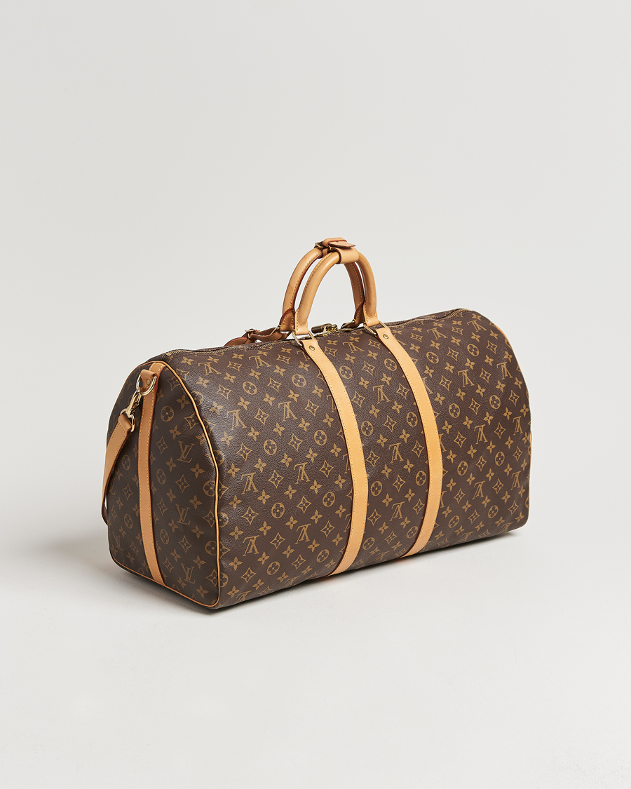 Herren | Louis Vuitton Pre-Owned Keepall Bandoulière 55 Monogram | Louis Vuitton Pre-Owned | Keepall Bandoulière 55 Monogram
