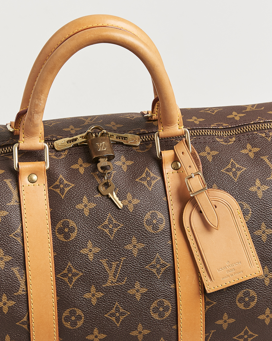 Herren | Louis Vuitton Pre-Owned Keepall Bandoulière 55 Monogram | Louis Vuitton Pre-Owned | Keepall Bandoulière 55 Monogram