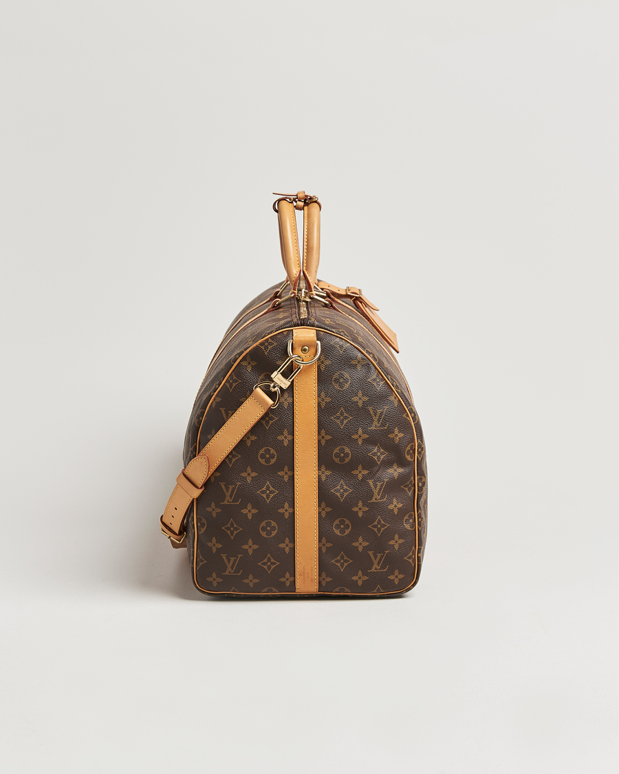 Herren | Louis Vuitton Pre-Owned Keepall Bandoulière 55 Monogram | Louis Vuitton Pre-Owned | Keepall Bandoulière 55 Monogram