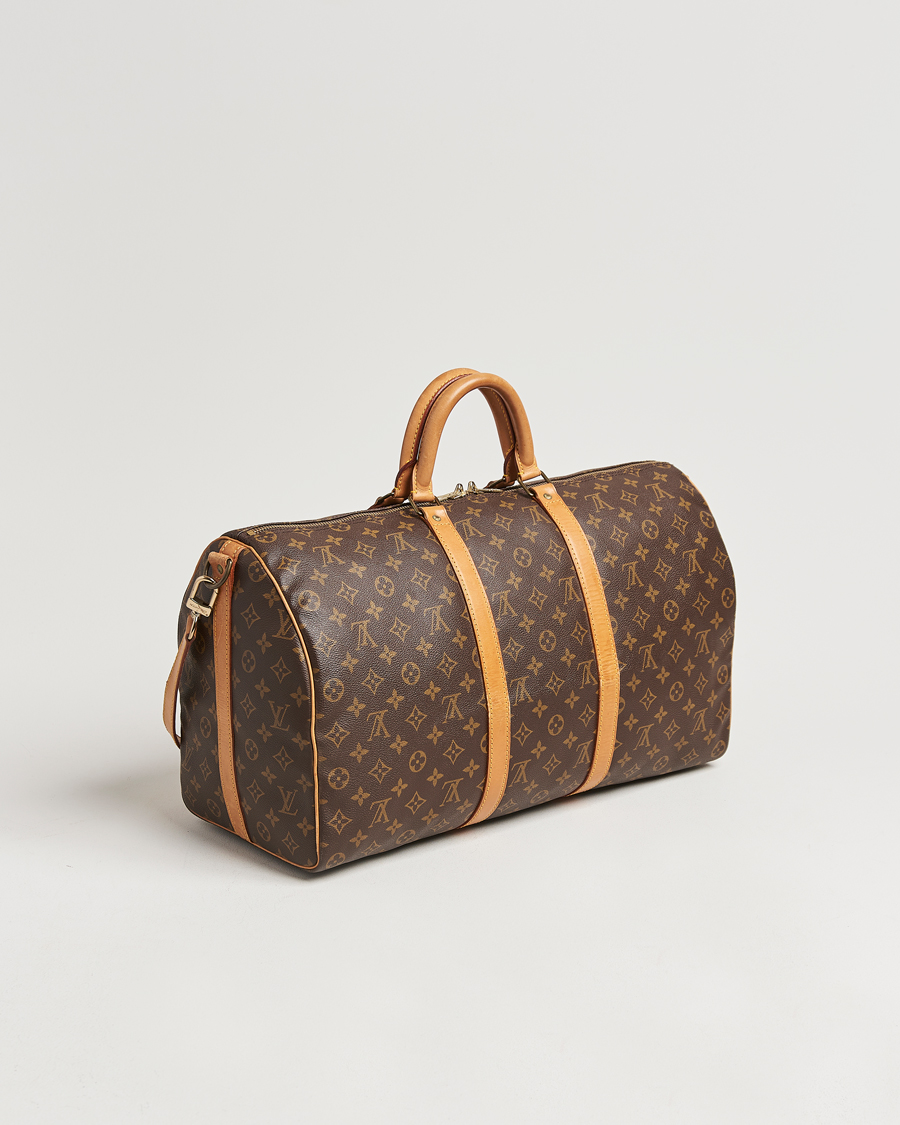 Herren | Louis Vuitton Pre-Owned Keepall Bandoulière 50 Monogram | Louis Vuitton Pre-Owned | Keepall Bandoulière 50 Monogram