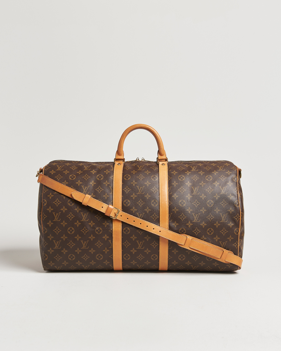 Herren | Louis Vuitton Pre-Owned Keepall Bandoulière 55 Monogram | Louis Vuitton Pre-Owned | Keepall Bandoulière 55 Monogram