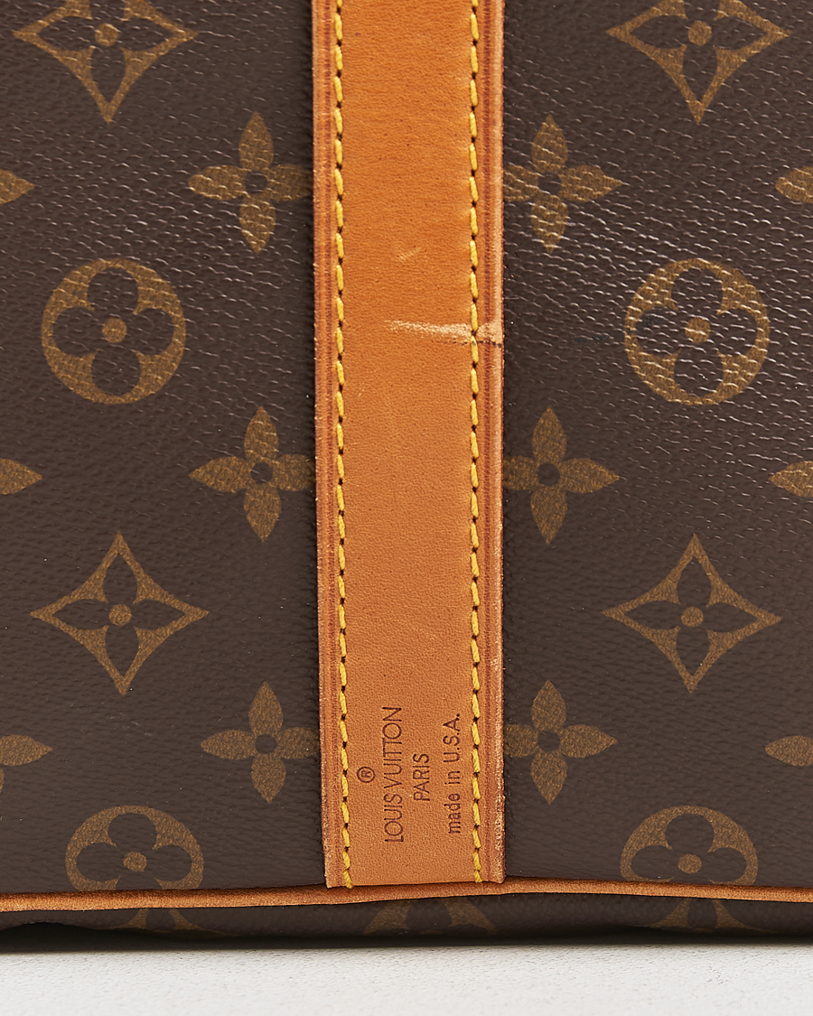 Herren | Louis Vuitton Pre-Owned Keepall Bandoulière 55 Monogram | Louis Vuitton Pre-Owned | Keepall Bandoulière 55 Monogram