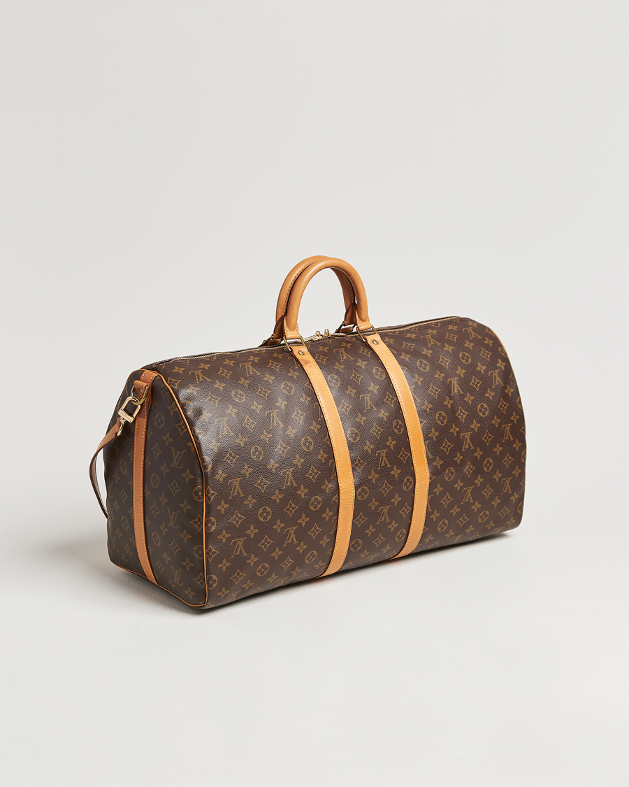 Herren | Louis Vuitton Pre-Owned Keepall Bandoulière 55 Monogram | Louis Vuitton Pre-Owned | Keepall Bandoulière 55 Monogram
