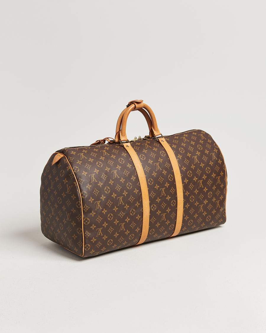 Herren | Louis Vuitton Pre-Owned Keepall 55 Monogram | Louis Vuitton Pre-Owned | Keepall 55 Monogram