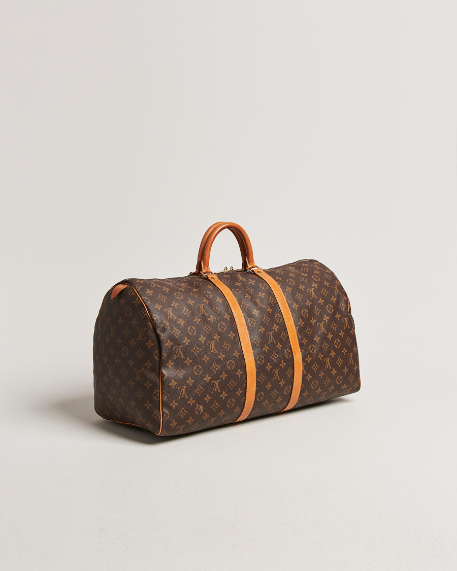 Herren | Louis Vuitton Pre-Owned Keepall 55 Monogram | Louis Vuitton Pre-Owned | Keepall 55 Monogram