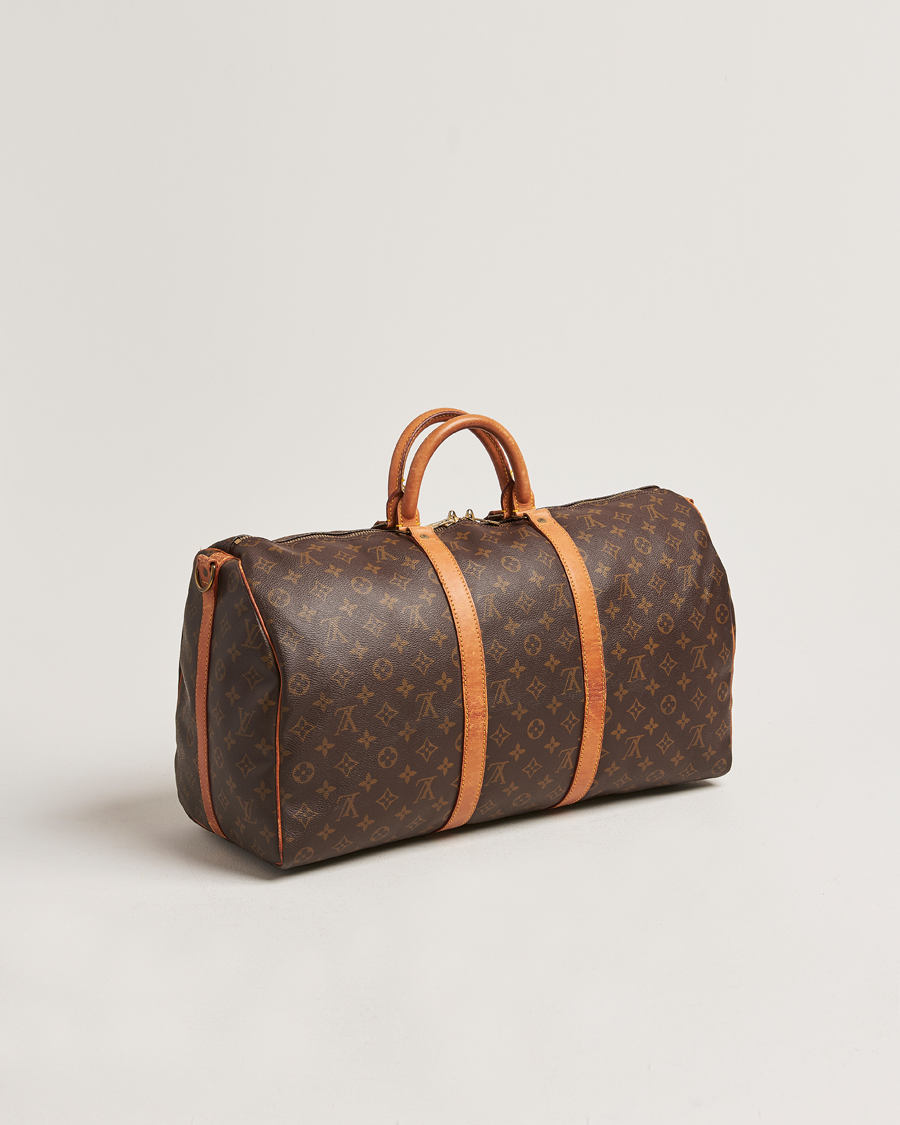 Herren | Louis Vuitton Pre-Owned Keepall Bandoulière 50 Monogram | Louis Vuitton Pre-Owned | Keepall Bandoulière 50 Monogram