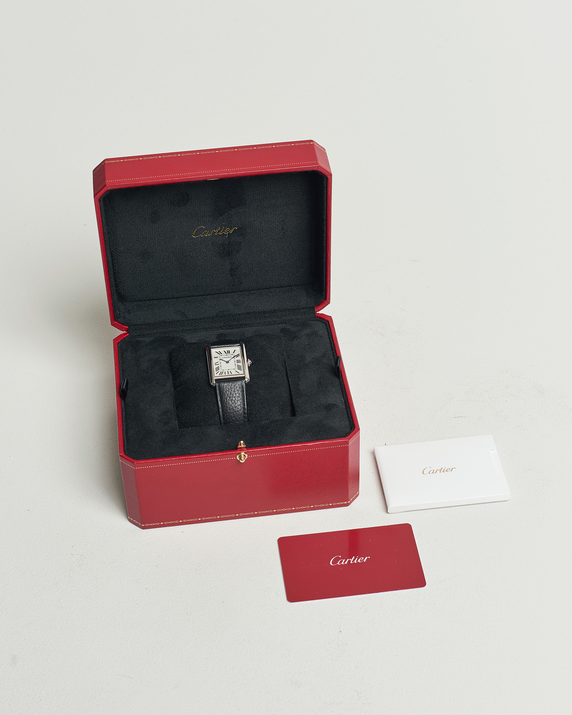 Herren | Cartier Pre-Owned Tank Must Large Silver | Cartier Pre-Owned | Tank Must Large Silver