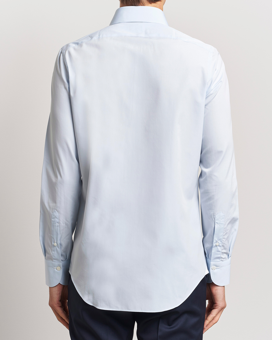 Herren | Hemden | Finamore Napoli | Milano Slim Fit Classic Shirt Light Blue
