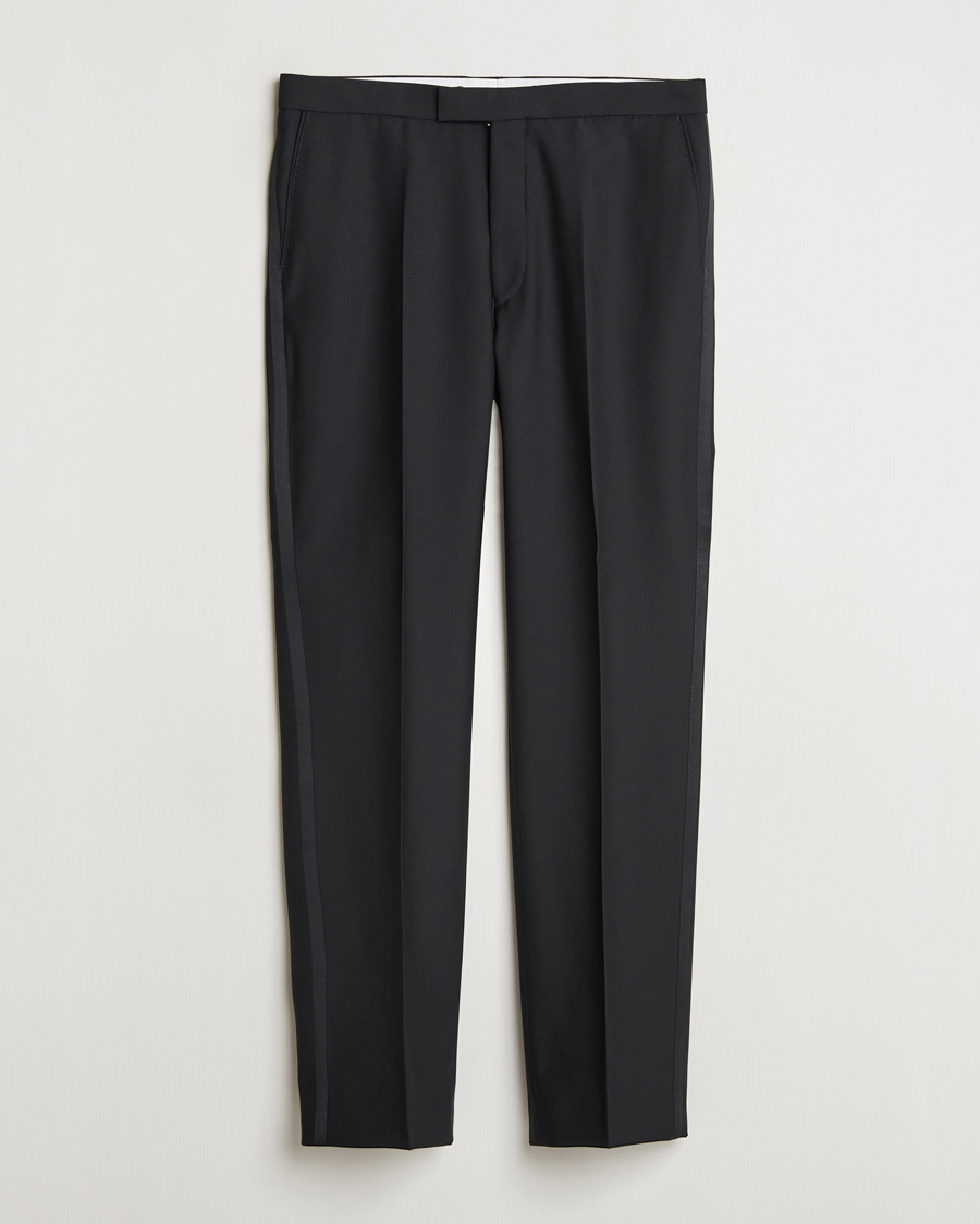 Herren | Hosen | Oscar Jacobson | Del Tuxedo Trousers Black