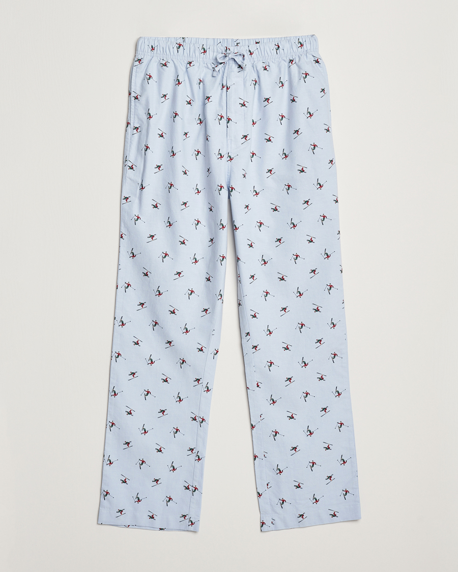 Herren | Schlafanzüge & Bademäntel | GANT | Printed Skier Pyjama Pants Light Blue