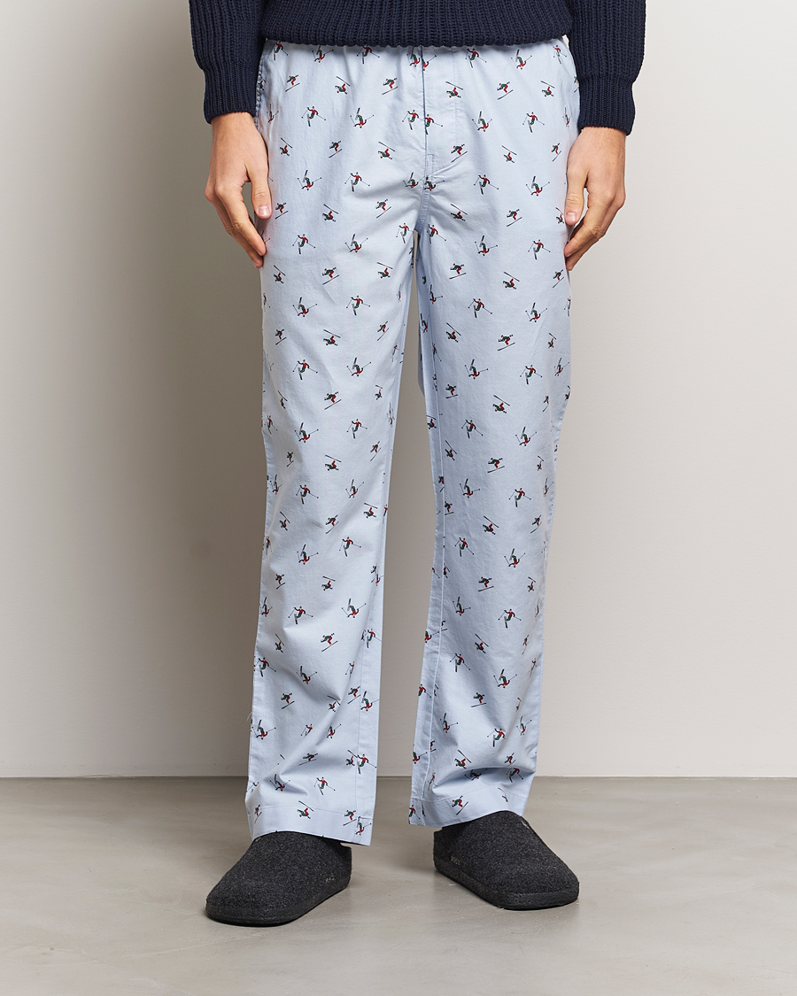 Herren | Schlafanzüge & Bademäntel | GANT | Printed Skier Pyjama Pants Light Blue