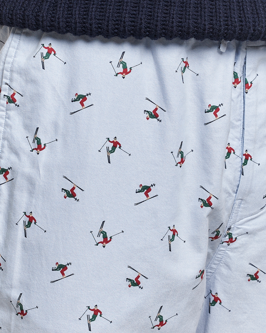 Herren | Schlafanzüge & Bademäntel | GANT | Printed Skier Pyjama Pants Light Blue