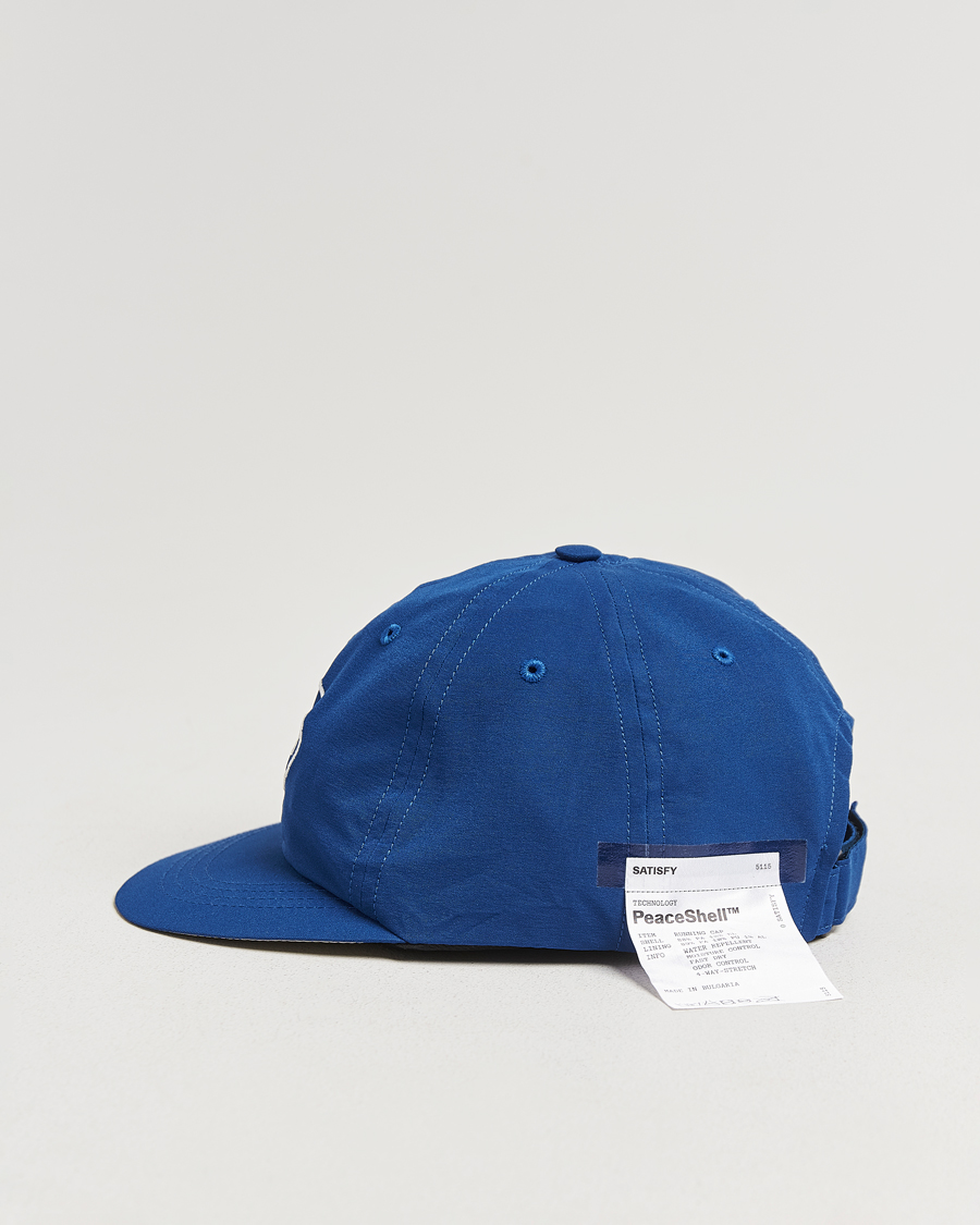 Herren | Satisfy PeaceShell Running Cap Blue | Satisfy | PeaceShell Running Cap Blue