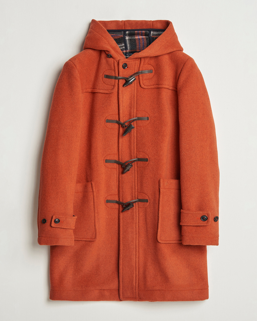 Herren | Jacken | Morris | Duffle Coat Orange