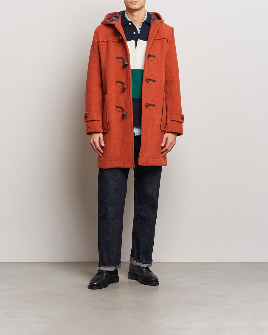 Herren | Jacken | Morris | Duffle Coat Orange