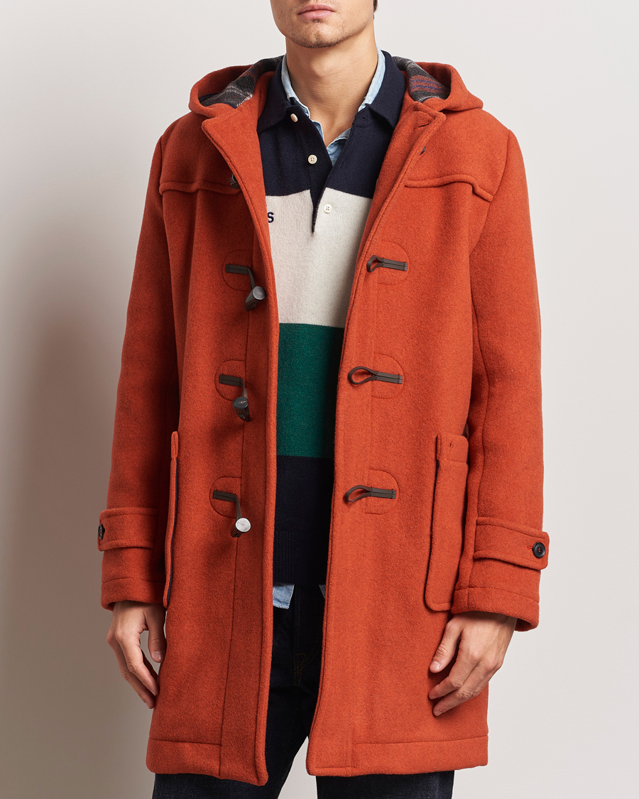 Herren | Jacken | Morris | Duffle Coat Orange