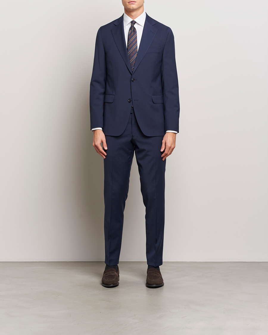 Herren | Hosen | Oscar Jacobson | Diego Trousers Dew Blue