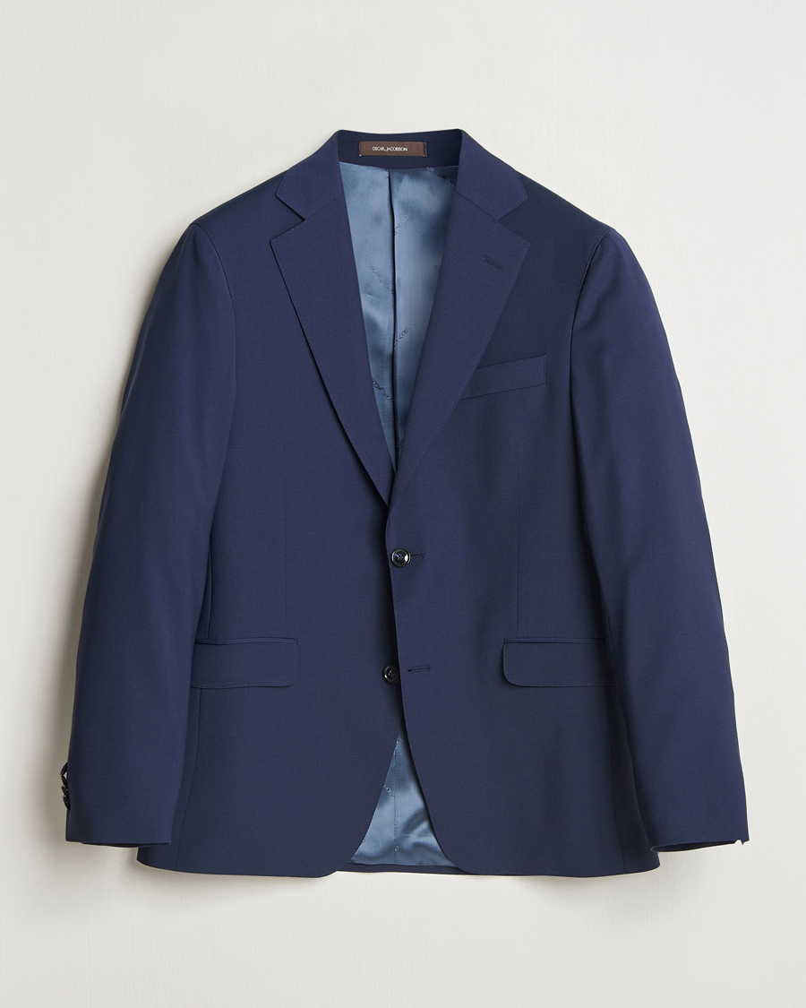 Herren | Sakkos | Oscar Jacobson | Fogerty Blazer Dew Blue