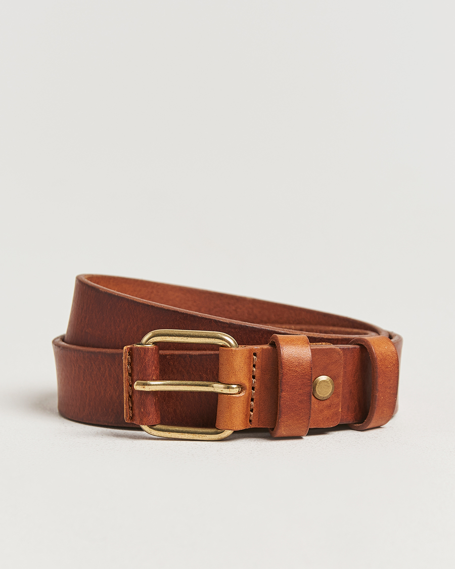Herren | Gürtel | Nudie Jeans | Dwayne Leather Belt Toffee Brown