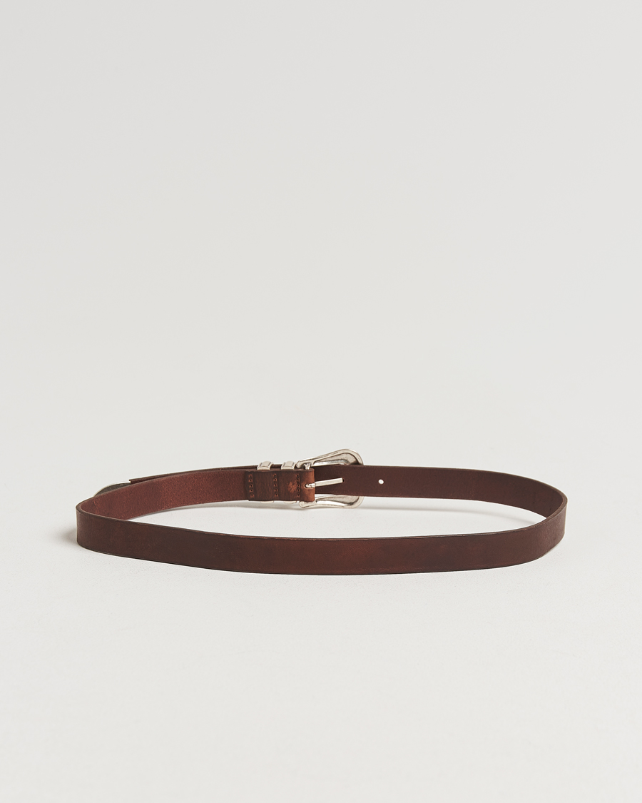 Herren | Gürtel | Nudie Jeans | Western Silver Belt Dark Brown